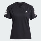 Maglietta Tennis Climacool 3-Stripes Club Nero Adidas Donna