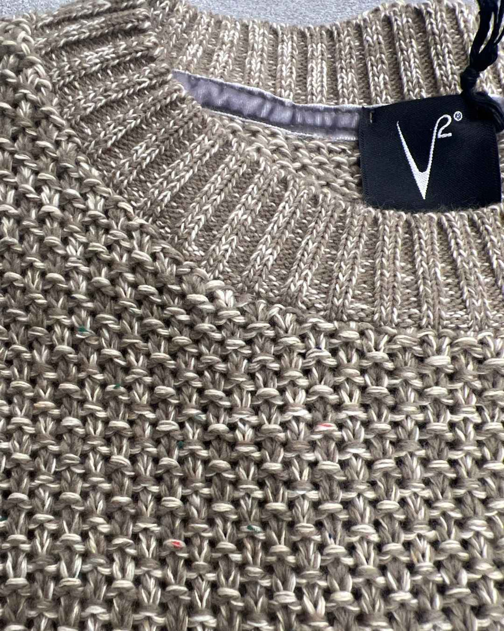 Maglione Punto Riso Sabbia V2 - Seipuntozerostore