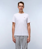 T-shirt a Maniche Bianco Corte Salis in Jersey Napapijri - Seipuntozerostore