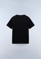T-shirt a Maniche Nero Corte Salis in Jersey Napapijri - Seipuntozerostore