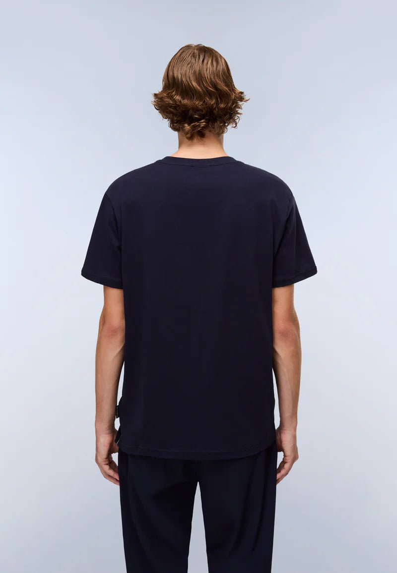 T-shirt a manica corta Aylmer in jersey Blu Napapijri - Seipuntozerostore