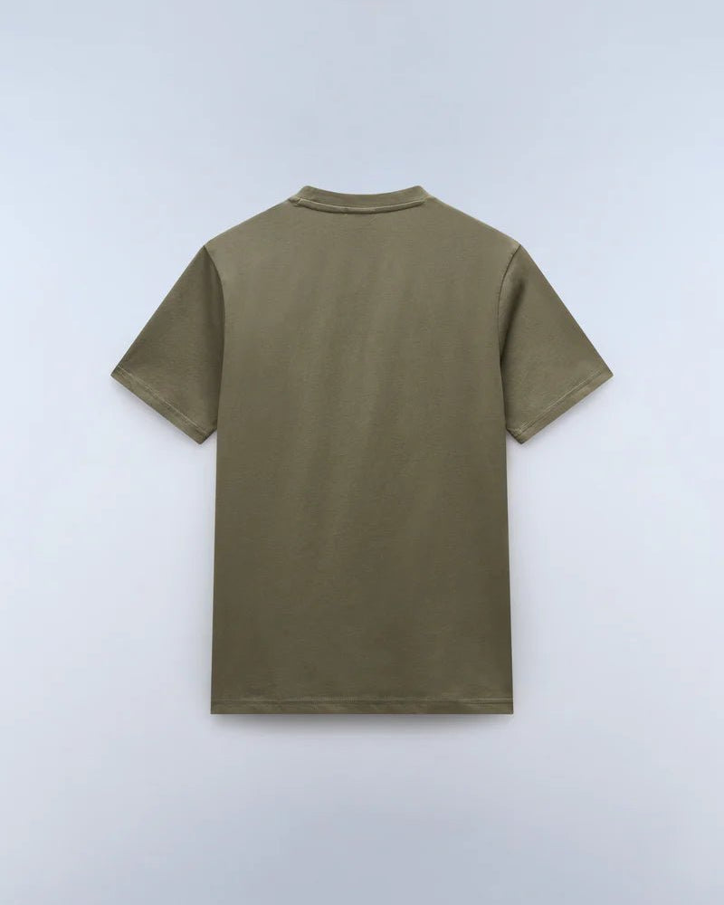 T-shirt a manica corta Aylmer in jersey Verde Tea Leaf Napapijri - Seipuntozerostore