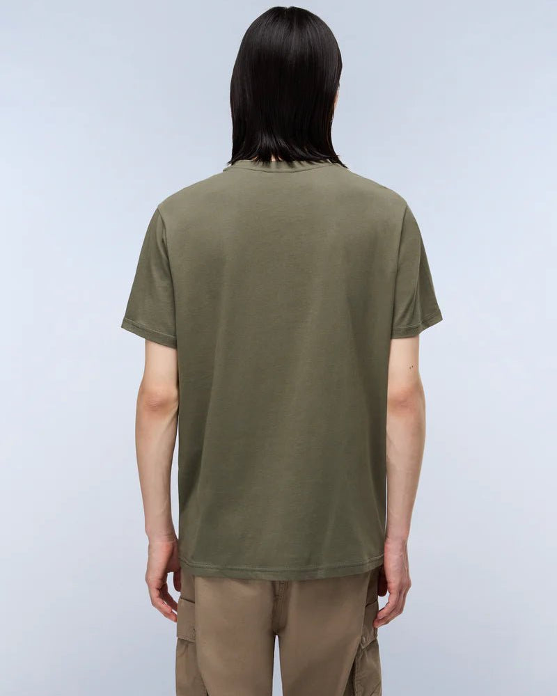 T-shirt a manica corta Aylmer in jersey Verde Tea Leaf Napapijri - Seipuntozerostore