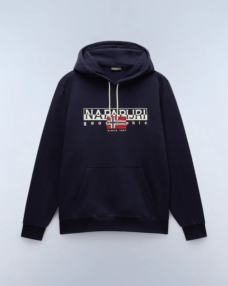 Felpa con Cappuccio Blu Aylmer Winter Napapijri - Seipuntozerostore