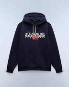 Felpa con Cappuccio Blu Aylmer Winter Napapijri - Seipuntozerostore