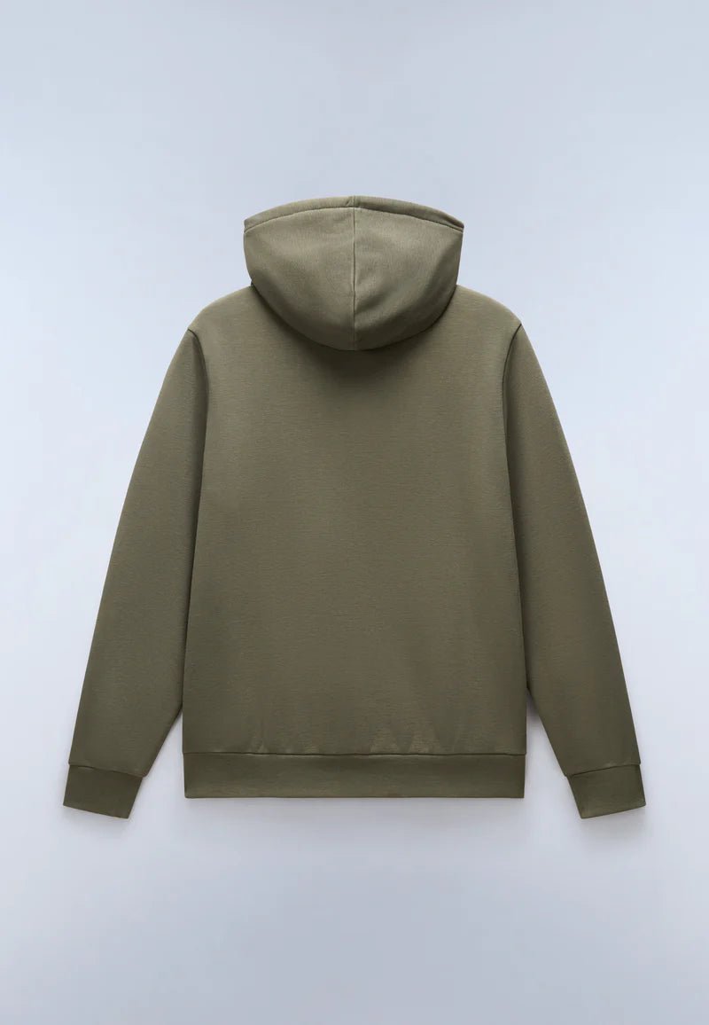 Felpa con Cappuccio e Zip Aylmer Winter Tea Leaf Napapijri - Seipuntozerostore