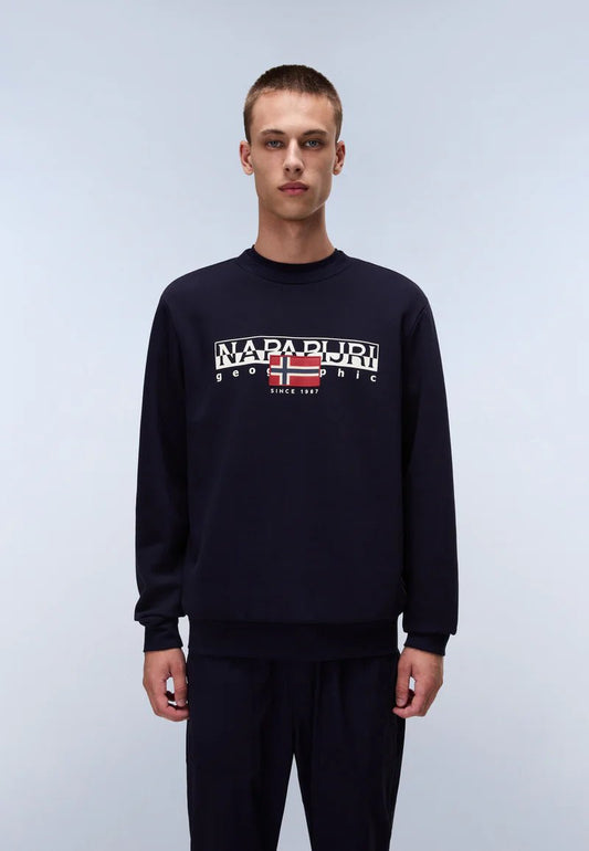 Felpa Aylmer Winter Blu Napapijri - Seipuntozerostore