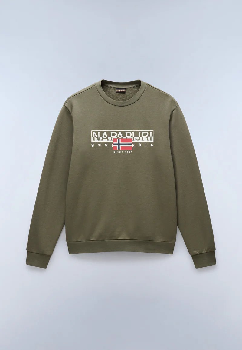 Felpa Aylmer Winter Verde Napapijri - Seipuntozerostore