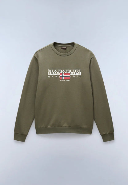 Felpa Aylmer Winter Verde Napapijri - Seipuntozerostore