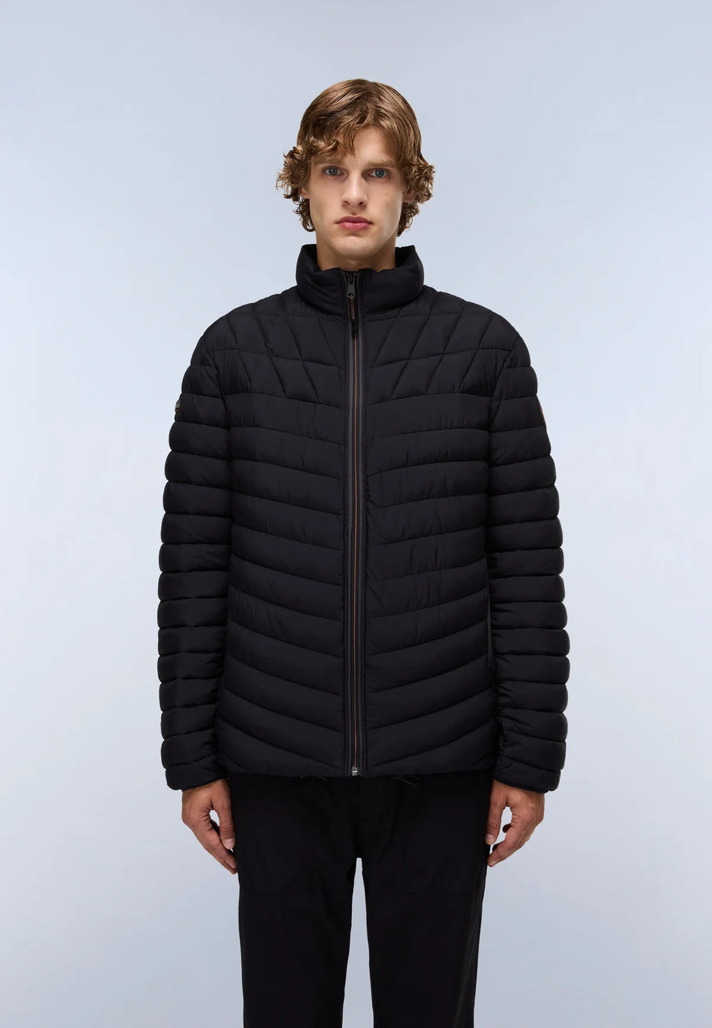 Piumino Lapaz senza cappuccio Nero Black Beauty Napapijri - Seipuntozerostore