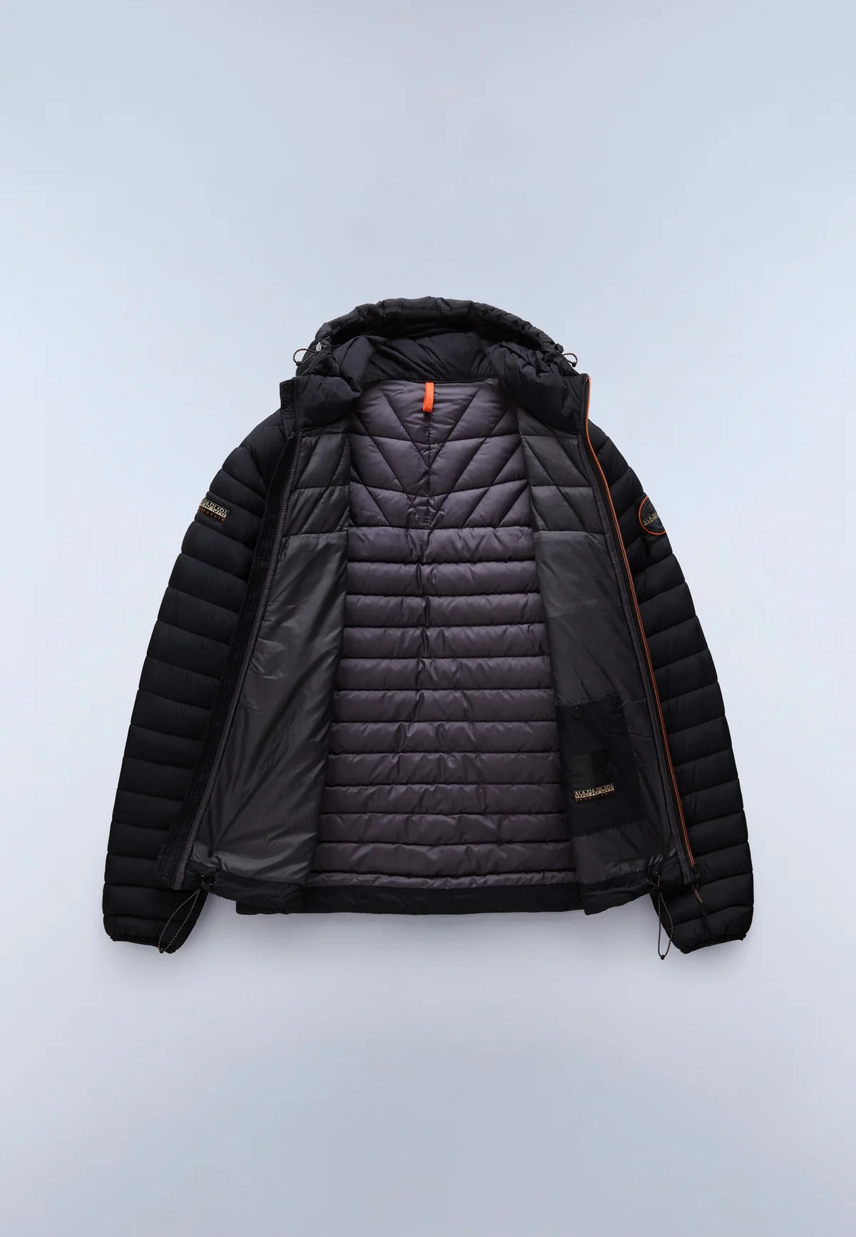 Piumino con Cappuccio Lapaz Nero Black Beauty Napapijri - Seipuntozerostore
