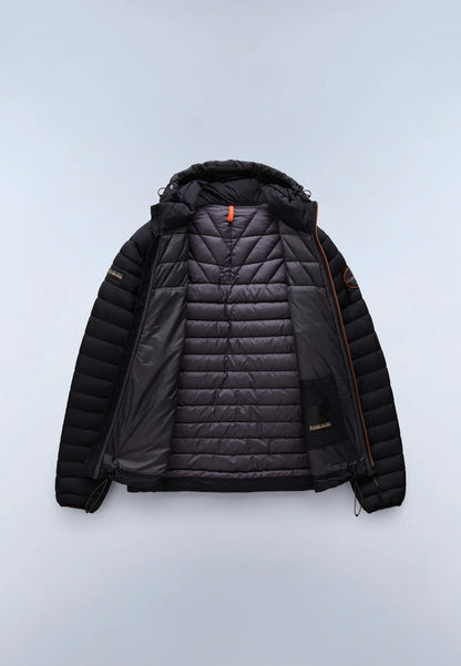 Piumino con Cappuccio Lapaz Nero Black Beauty Napapijri - Seipuntozerostore
