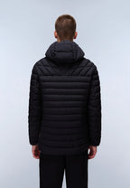 Piumino con Cappuccio Lapaz Nero Black Beauty Napapijri - Seipuntozerostore