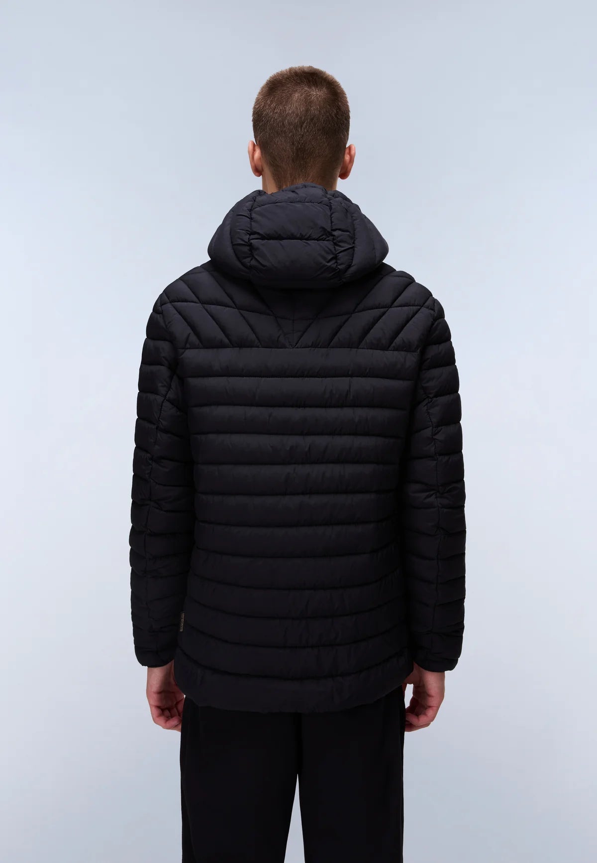 Piumino con Cappuccio Lapaz Nero Black Beauty Napapijri - Seipuntozerostore