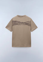 T-Shirt a Maniche Corte Fallen Rock Back Graphic in Jersey - Seipuntozerostore