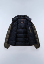 Giacca con Cappuccio Molveno Verde Tea Leaf Napapijri - Seipuntozerostore