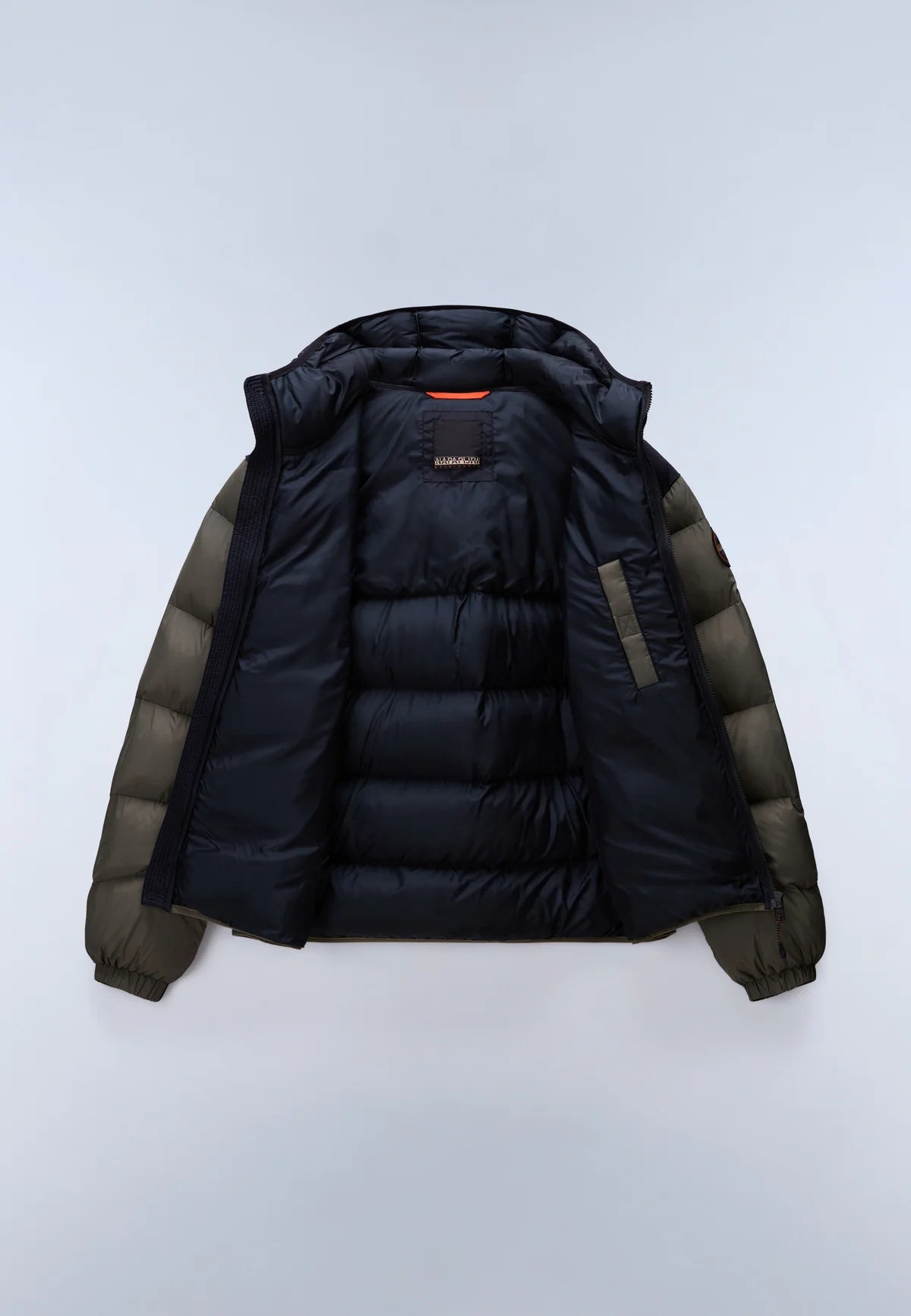 Giacca con Cappuccio Molveno Verde Tea Leaf Napapijri - Seipuntozerostore