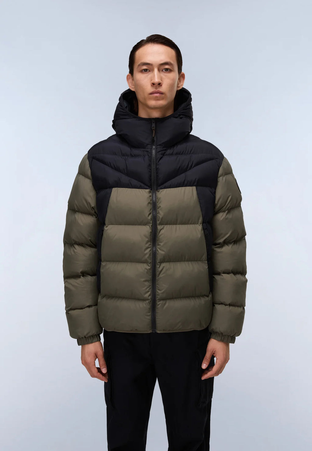 Giacca con Cappuccio Molveno Verde Tea Leaf Napapijri - Seipuntozerostore