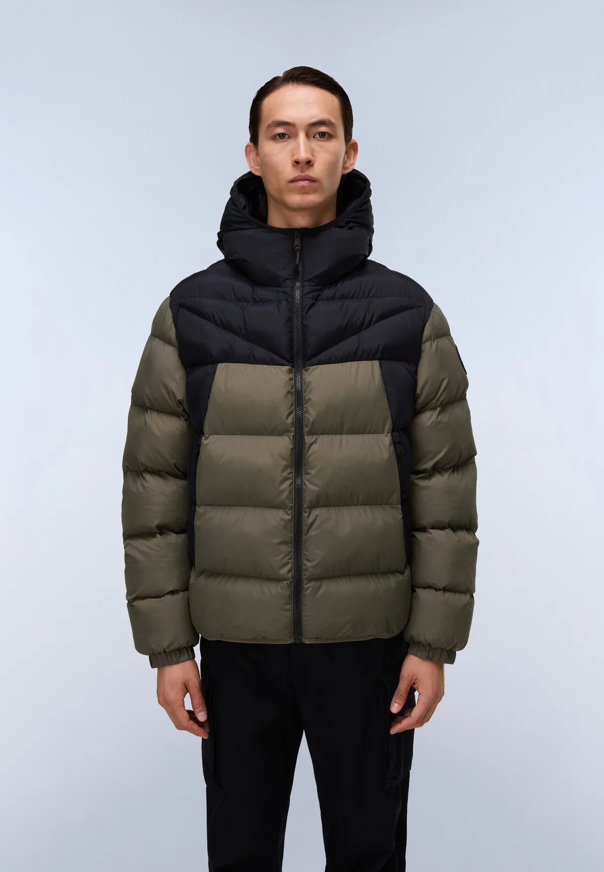 Giacca con Cappuccio Molveno Verde Tea Leaf Napapijri - Seipuntozerostore