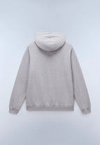 Felpa con Cappuccio Grigia Burgee - Seipuntozerostore