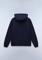 Felpa con Cappuccio Blu Marine Burgee - Seipuntozerostore