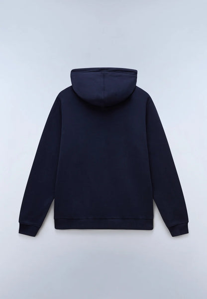 Felpa con Cappuccio Blu Marine Burgee - Seipuntozerostore