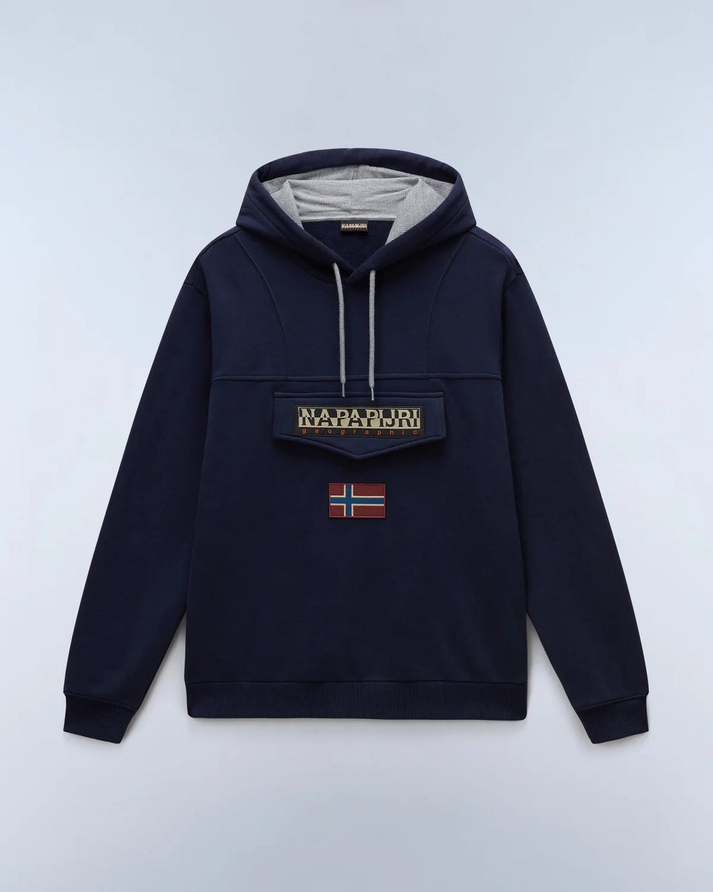 Felpa con Cappuccio Blu Marine Burgee - Seipuntozerostore