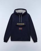 Felpa con Cappuccio Blu Marine Burgee - Seipuntozerostore