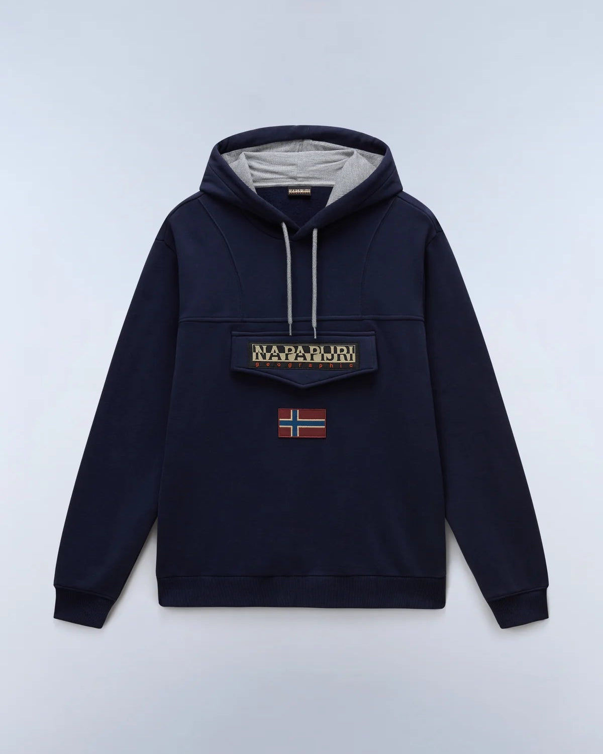 Felpa con Cappuccio Blu Marine Burgee - Seipuntozerostore