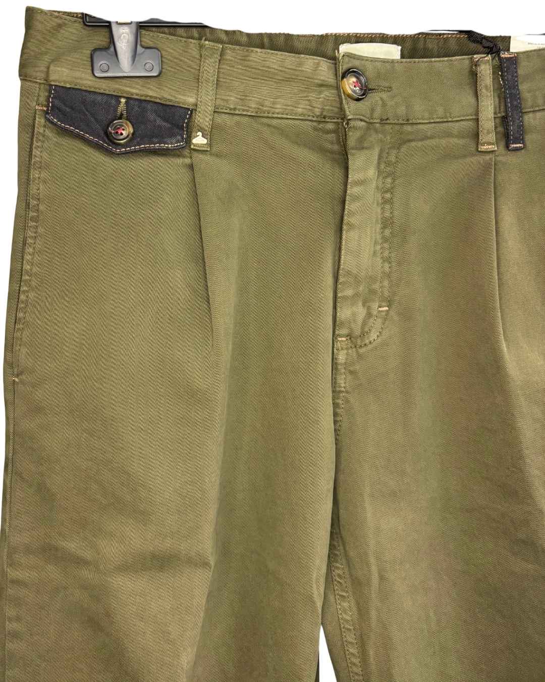 Pantalone Chino Avocado Cropped Berna - Seipuntozerostore