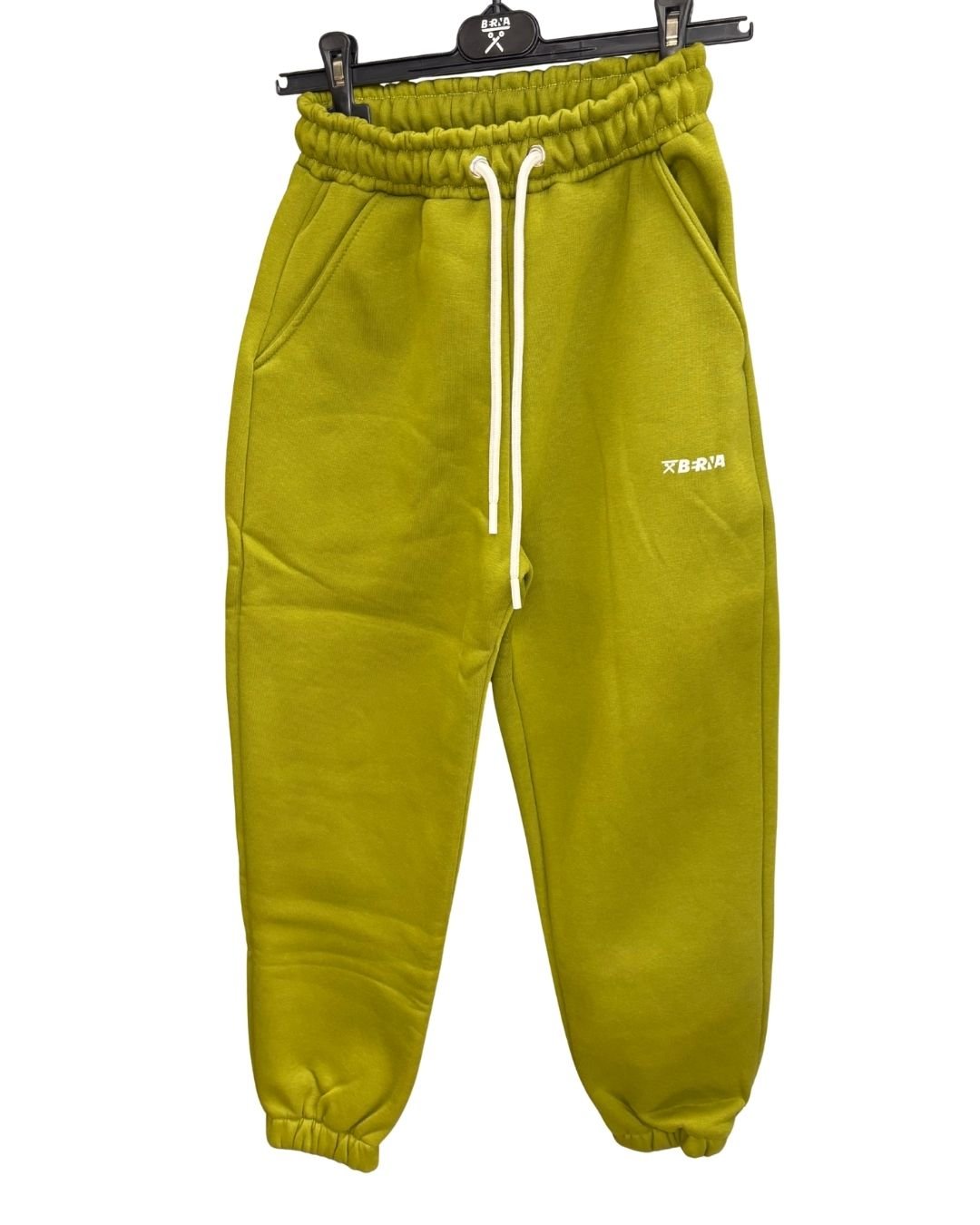 Jogger logato sportswear Verde Berna - Seipuntozerostore