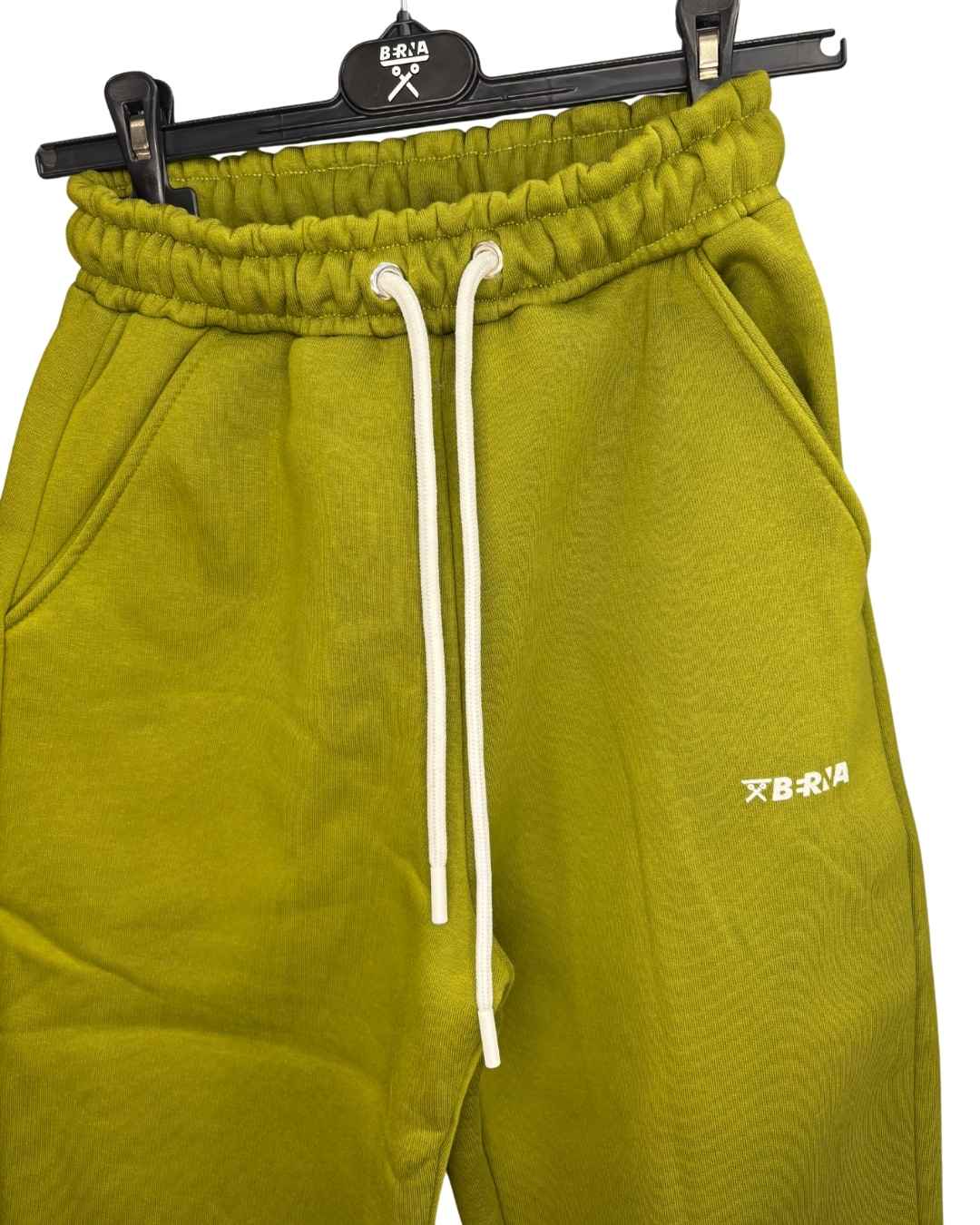 Jogger logato sportswear Verde Berna - Seipuntozerostore