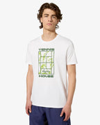 T-shirt Ripple Court Bianco Australian - Seipuntozerostore