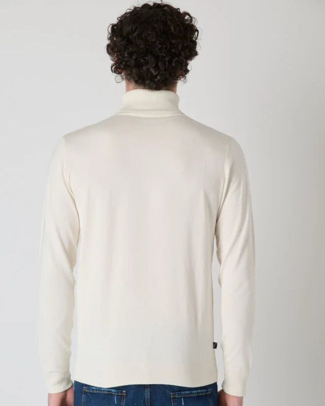 Dolcevita Girocollo in viscosa Panna - Seipuntozerostore