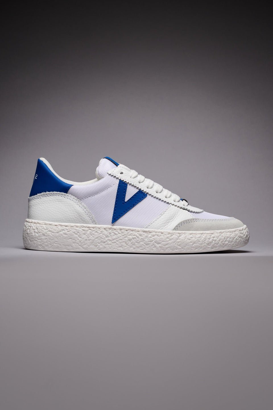 Sneakers Atena con inserti gommati Blu Royal V2 - Seipuntozerostore