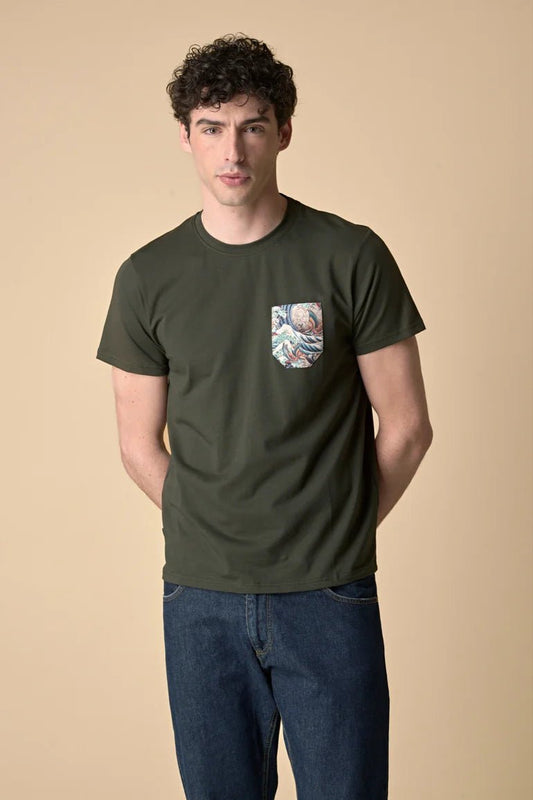 Costume verde con stampa V2 - Seipuntozerostore