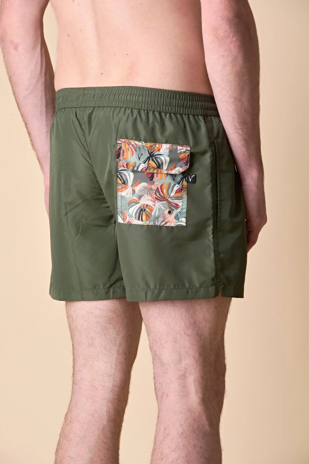 Costume verde con stampa V2 - Seipuntozerostore