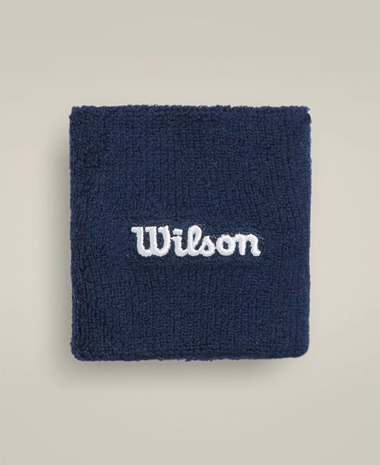 Wide Terry Wristbands Wilson Blu - Seipuntozerostore