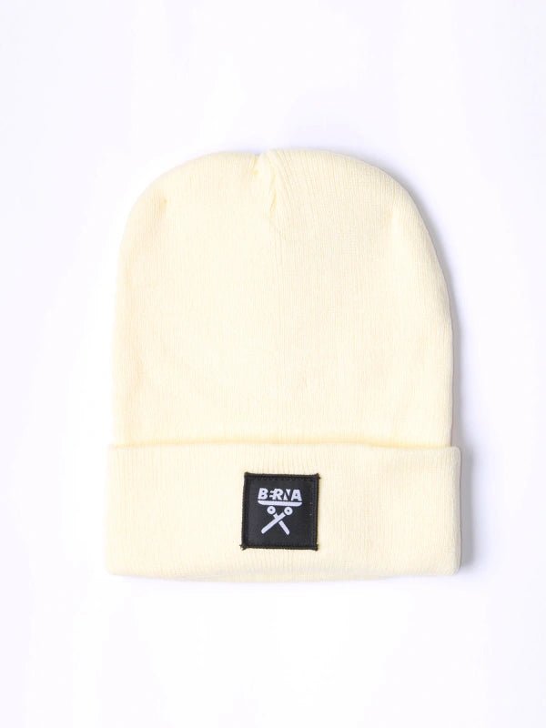 Berretto liscio Panna con spille personalizzabile Berna - Seipuntozerostore