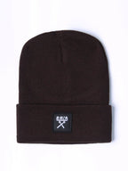 Berretto liscio Cioccolato con spille personalizzabile Berna - Seipuntozerostore