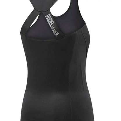 Canotta Anita Nero (donna) Padel Mi Amor - Seipuntozerostore