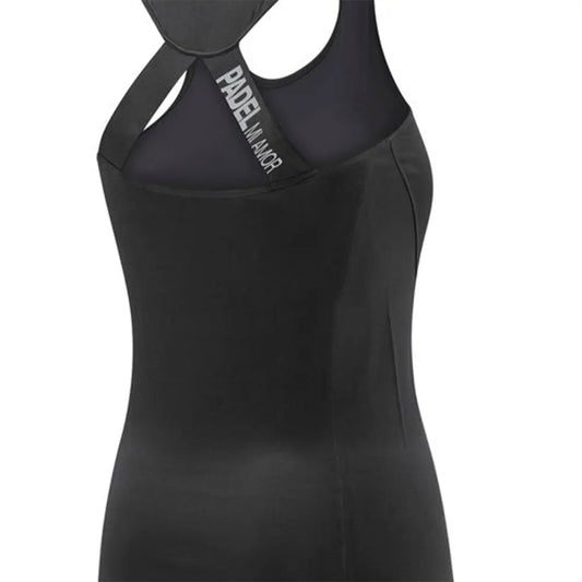 Canotta Anita Nero (donna) Padel Mi Amor - Seipuntozerostore