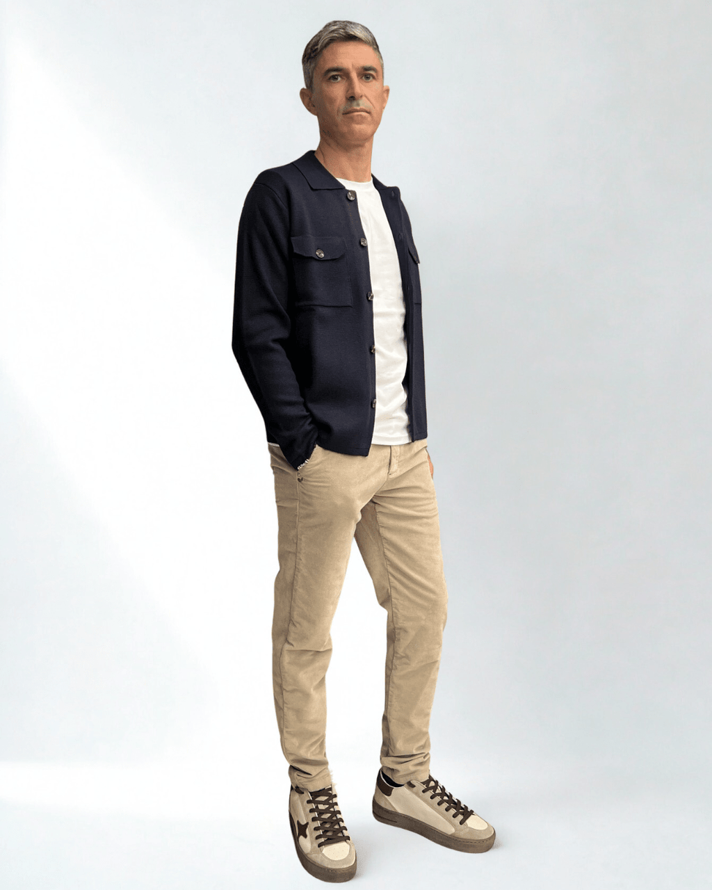 Cardigan in misto lana con bottoni BERNA - Seipuntozerostore