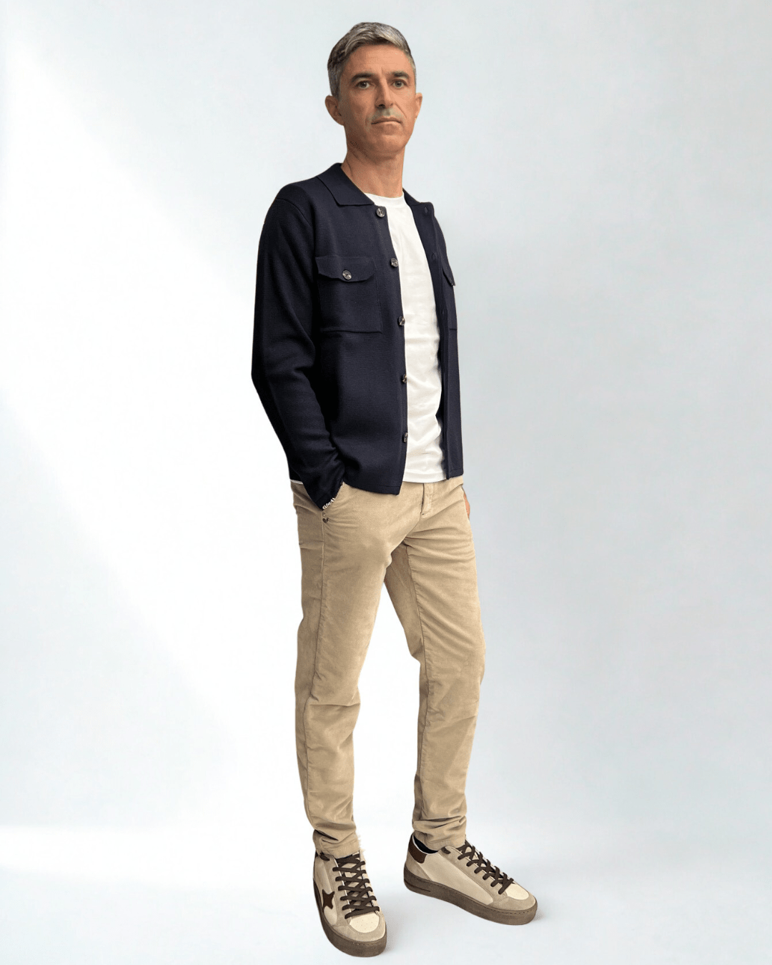 Cardigan in misto lana con bottoni BERNA - Seipuntozerostore