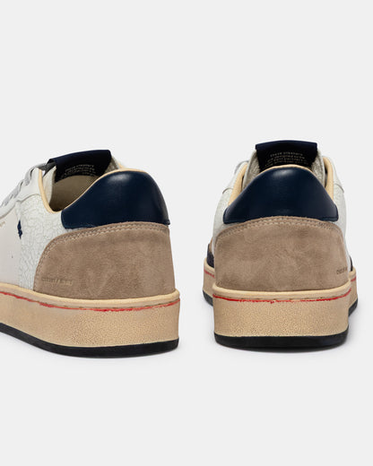 Sneakers Chelsea Cracked White Crime London - Seipuntozerostore