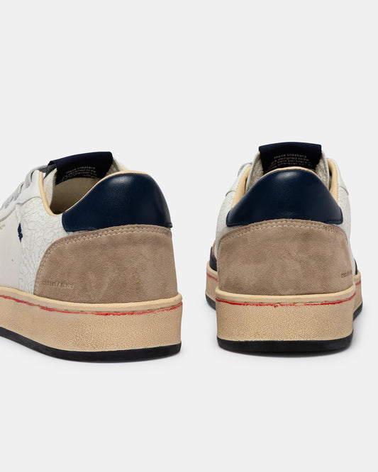 Sneakers Chelsea Cracked White Crime London - Seipuntozerostore