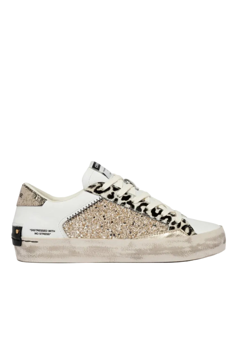 Sneakers DISTRESSED CHROME FANG Crime London - Seipuntozerostore