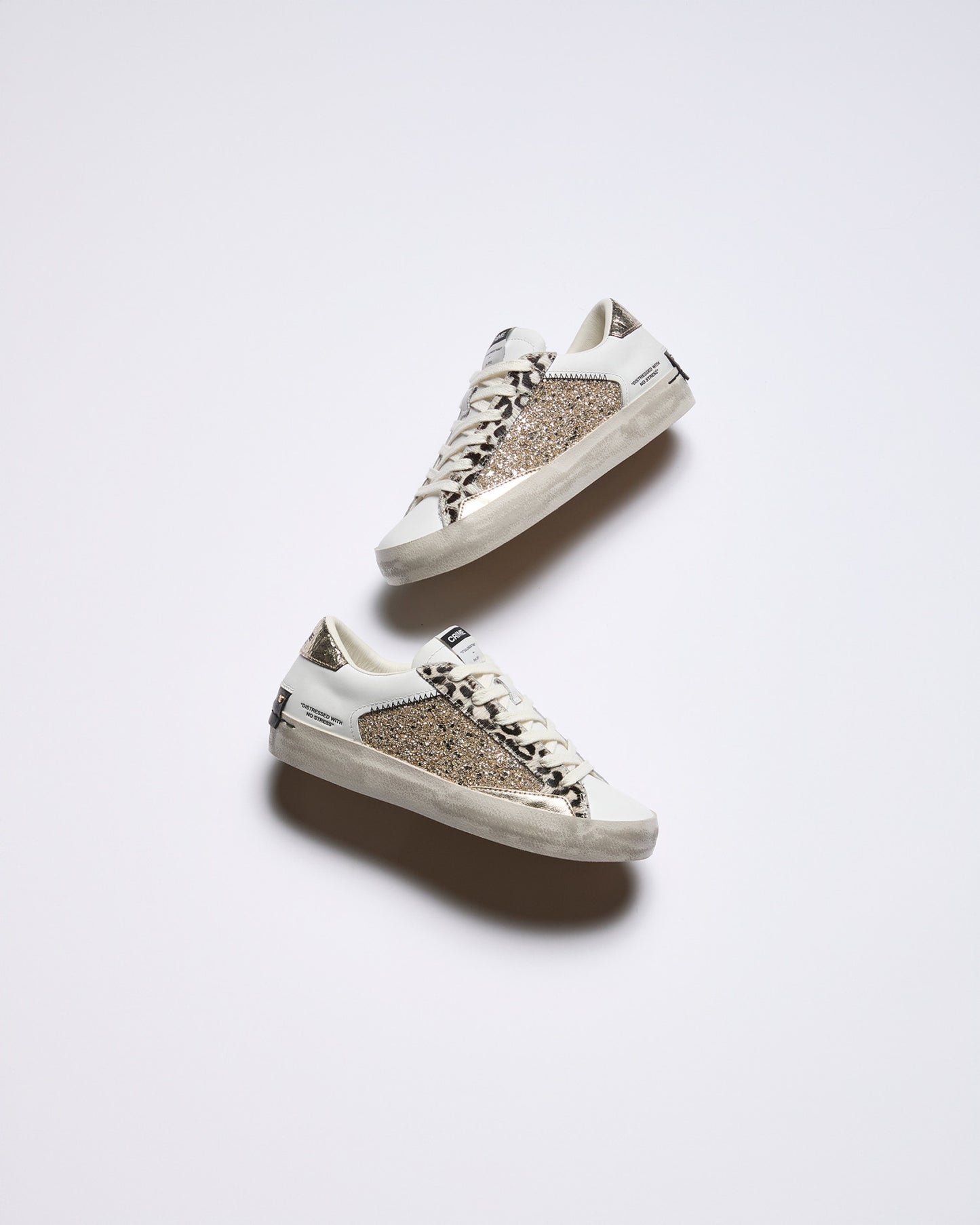 Sneakers DISTRESSED CHROME FANG Crime London - Seipuntozerostore