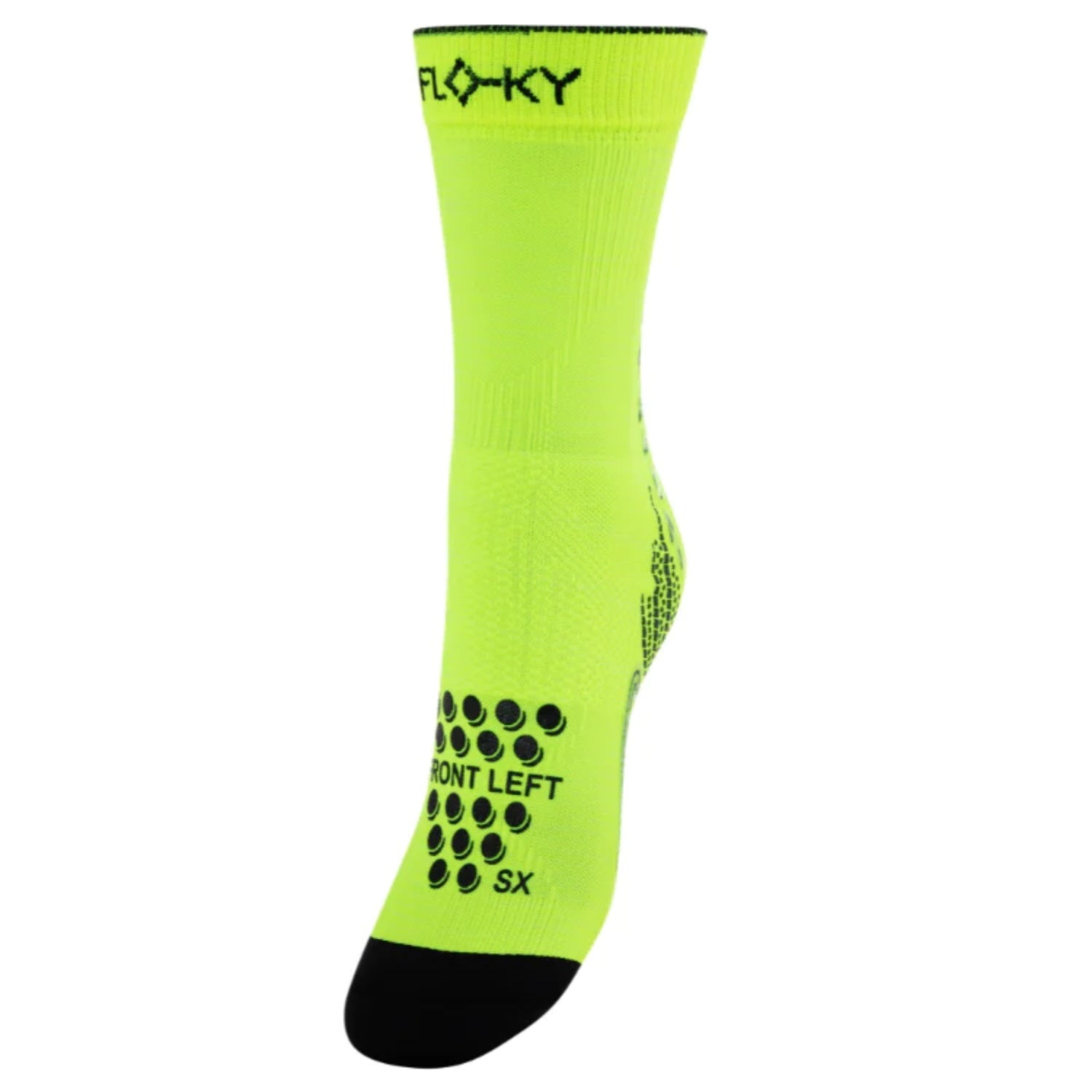 Calze Floky S - MASH 2.0 Giallo Fluo - Seipuntozerostore