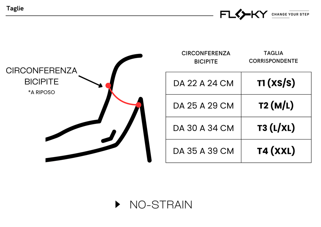 Manicotto NO STRAIN FLOKY - Seipuntozerostore